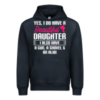 Navy Father Yes I Do Have A Beautiful Daughter Urban Hoodie - tuanDangUi