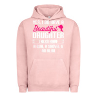 Pigment Salmon Father Yes I Do Have A Beautiful Daughter Urban Hoodie - tuanDangUi