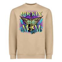 Mushroom Rockin' the mom Mother's Day Heavyweight Sweatshirt - FaDigitalArtStudio