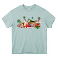 Arona Christmas coffee Heavy Core Tee - MaliasSmallBusiness