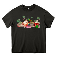 Asphalt Christmas coffee Heavy Core Tee - MaliasSmallBusiness