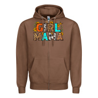 Chestnut girl mama Zipper Hoodie - LillyAllenDesigns