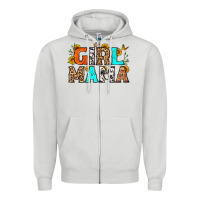 Dove Grey girl mama Zipper Hoodie - LillyAllenDesigns