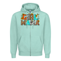 Girl Mama Zipper Hoodie | Teevron