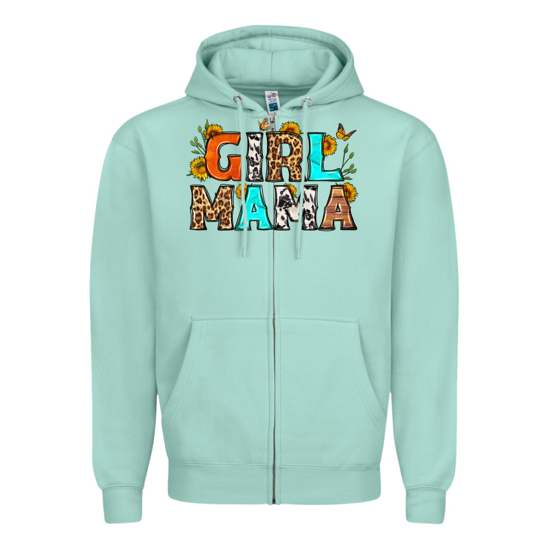 Girl Mama Zipper Hoodie by LillyAllenDesigns | Teevron