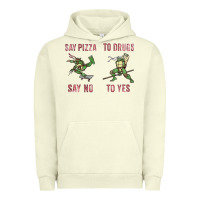 Pigment Pistachio say pizza to drugs say no to yes Urban Hoodie - tuanDangUi