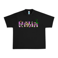 Black Halloween spooky Mama Urban Heavy Tee - NancyCooperArtShop