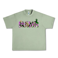 Oil Green Halloween spooky Mama Urban Heavy Tee - NancyCooperArtShop
