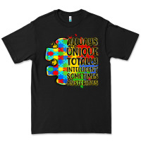 Black always unique totally intelligent sometimes myster Premium Tee - LillyAllenDesigns