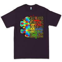 Plum always unique totally intelligent sometimes myster Premium Tee - LillyAllenDesigns