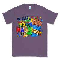 My Child Is Non Verbal But Her Mama Aint Afro Hand Rana Classic Tee | Teevron