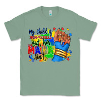 Sage my child is non verbal but her mama aint afro hand rana Classic Tee - RanaPortraitStore