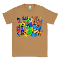 Toasted Coconut my child is non verbal but her mama aint afro hand rana Classic Tee - RanaPortraitStore