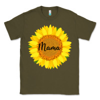 Army Green Sunflower Mama Classic Tee - Bettercallsaul