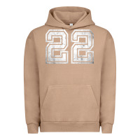 Pigment Burro Number 22 Sports Jersey Lucky No. Birthday Age Vintage Urban Hoodie - tuanDangUi