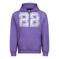 Tulip Number 22 Sports Jersey Lucky No. Birthday Age Vintage Urban Hoodie - tuanDangUi