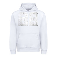 White Number 22 Sports Jersey Lucky No. Birthday Age Vintage Urban Hoodie - tuanDangUi