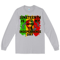 Moon Dust juneteenth is my independence day cowgirl Long Sleeve Tee - CowGirlArtShop