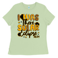 Matcha i was there solar eclipse 2024 Ladies Tee - LillyAllenDesigns