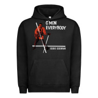 Pigment Black eddie cochran c mon everybody album cover Urban Hoodie - tuanDangUi