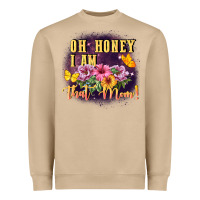 Mushroom Oh honey i am that mom Heavyweight Sweatshirt - FaDigitalArtStudio