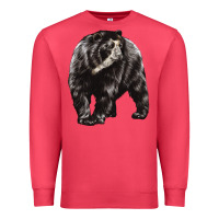 Cardinal Spectacled Bear Premium Sweatshirt - LillyAllenDesigns