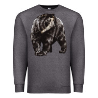 Charcoal Heather Spectacled Bear Premium Sweatshirt - LillyAllenDesigns
