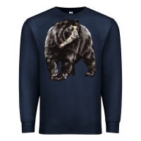 Navy Spectacled Bear Premium Sweatshirt - LillyAllenDesigns