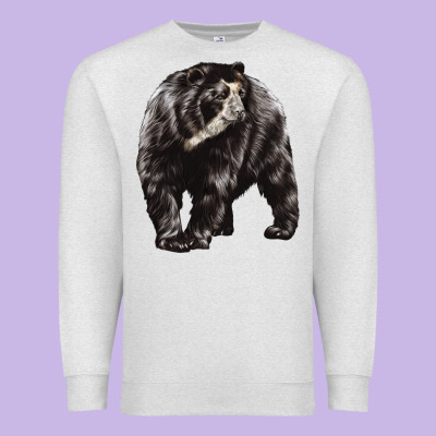 Spectacled Bear Premium Sweatshirt Designed By Lillyallendesigns