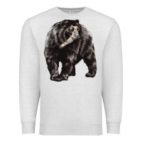Oatmeal Heather Spectacled Bear Premium Sweatshirt - LillyAllenDesigns