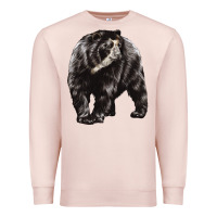 Pale Pink Spectacled Bear Premium Sweatshirt - LillyAllenDesigns