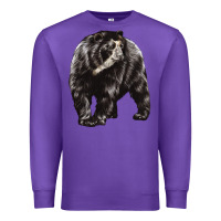 Purple Spectacled Bear Premium Sweatshirt - LillyAllenDesigns