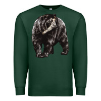 Sports Green Spectacled Bear Premium Sweatshirt - LillyAllenDesigns