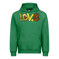 Emerald love avocado Urban Hoodie - BarkalooDesign