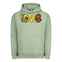 Pigment Oil Green love avocado Urban Hoodie - BarkalooDesign