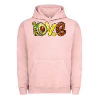 Pigment Salmon love avocado Urban Hoodie - BarkalooDesign