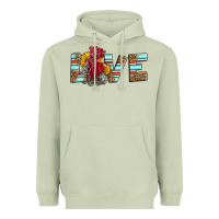 Matcha love rooster head Heavyweight Hoodie - LillyAllenDesigns