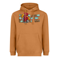 Meerkat love rooster head Heavyweight Hoodie - LillyAllenDesigns