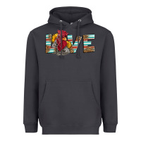 Smoke love rooster head Heavyweight Hoodie - LillyAllenDesigns