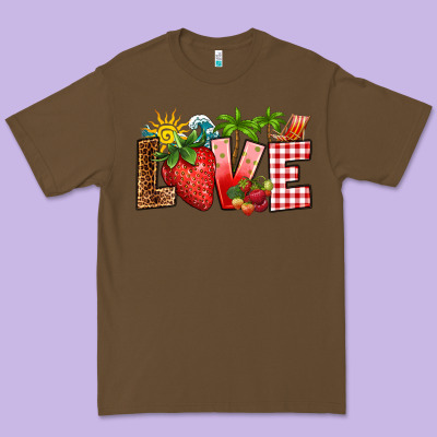 Love Strawberry Premium Tee Designed By Ranaportraitstore