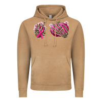 Vintage Camel Breast Cancer skeleton hands Vintage Hoodie - NancyCooperArtShop