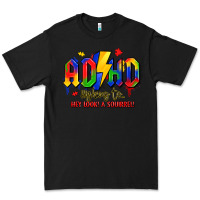 Black adhd awareness Premium Tee - LillyAllenDesigns