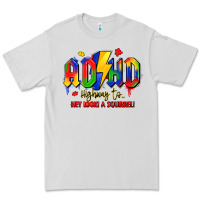 Dove Grey adhd awareness Premium Tee - LillyAllenDesigns
