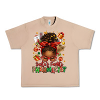 Burro santas favorite pharmacist afro messy bun Urban Heavy Tee - texasbilliewilder