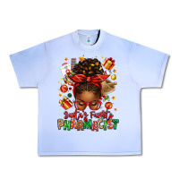 Grape Ice santas favorite pharmacist afro messy bun Urban Heavy Tee - texasbilliewilder
