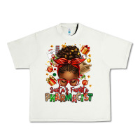 Pistachio santas favorite pharmacist afro messy bun Urban Heavy Tee - texasbilliewilder