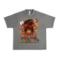 Tornado santas favorite pharmacist afro messy bun Urban Heavy Tee - texasbilliewilder