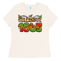 Bone celebrate 1865 juneteenth Ladies Tee - LillyAllenDesigns