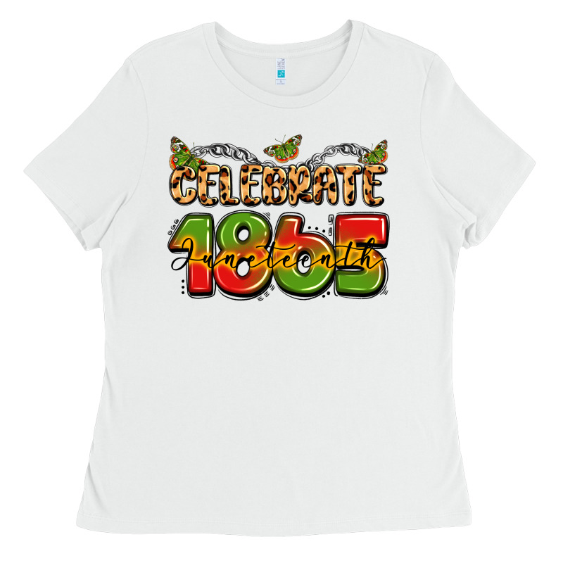 Celebrate 1865 Juneteenth Ladies Tee by LillyAllenDesigns | Teevron