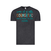Vintage Black Some of Y'alls Cornbread Ain't Done In Middle Vintage Tee - texasbilliewilder